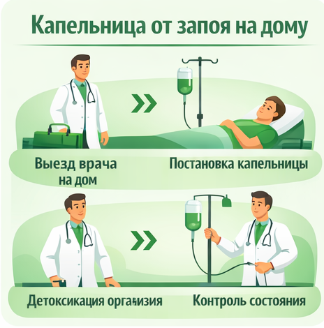 капельница от запоя в Белово в клинике Санати